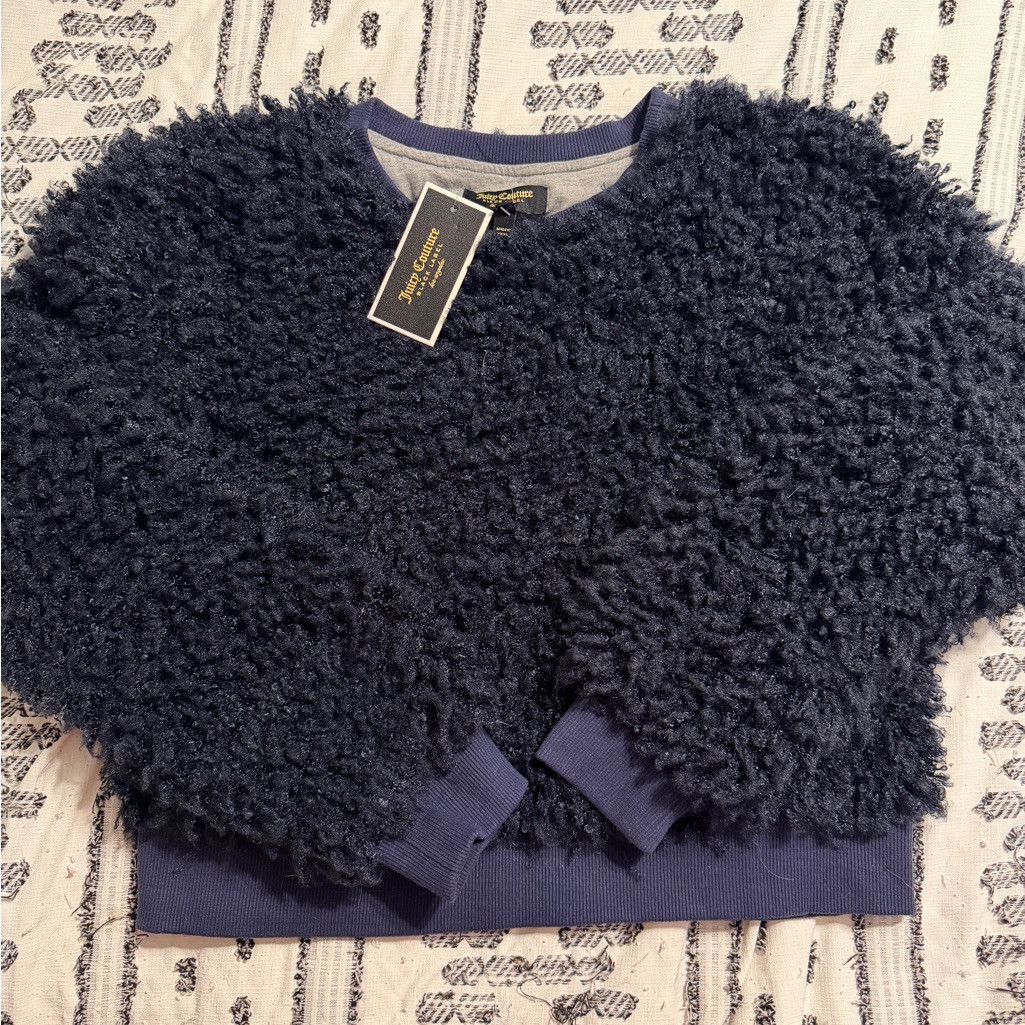 Brand New Juicy Couture Navy Sweater